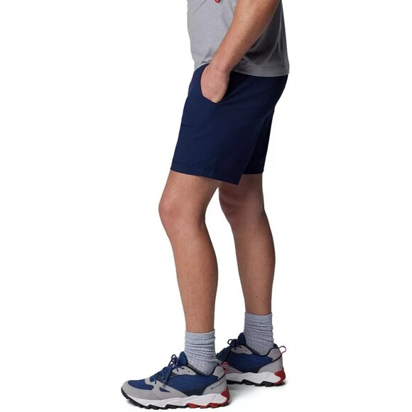 Columbia Men's Landroamer Ripstop Shorts Navy Pockets Outdoors Size 34 7" L - Picture 3 of 5